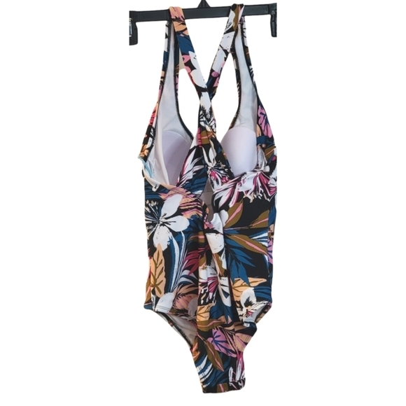 Kona Sol medium coverage one piece swimsuit Floral Size M - Picture 6 of 12